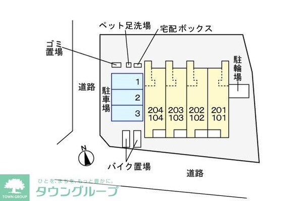 タウンハウスの物件内観写真